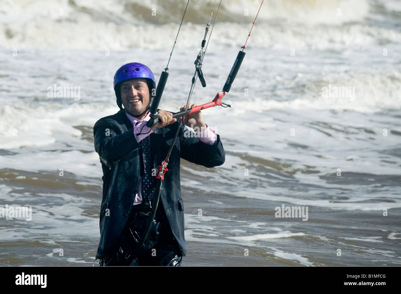 Surfing business suit water hi-res stock photography and images - Alamy