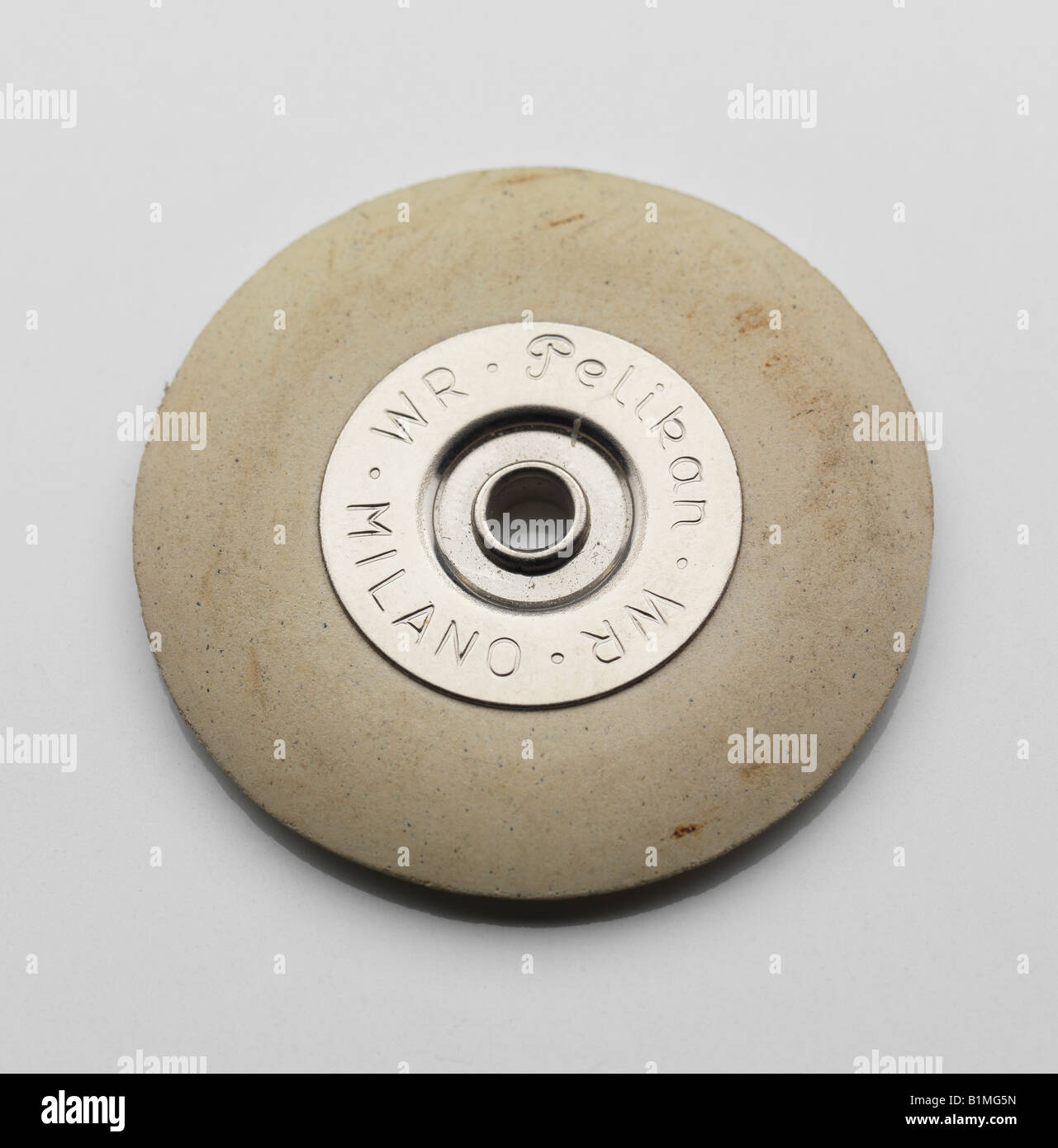 rubber eraser white circle dirty round to erase Stock Photo - Alamy