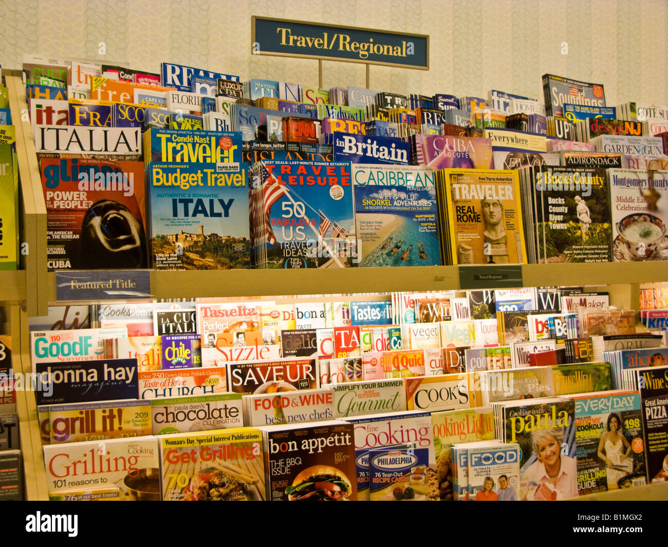 Magazine Stand Horizontal High Resolution Stock Photography And Images Alamy