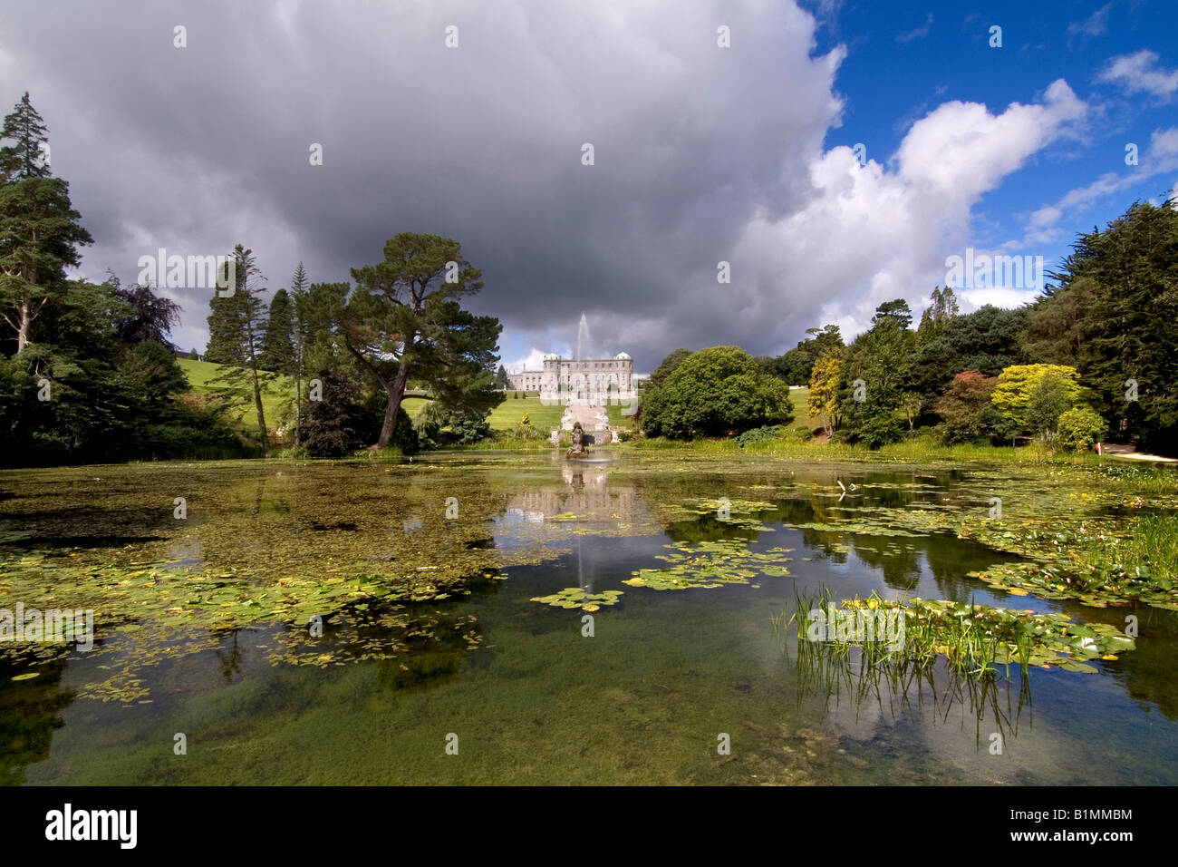 Powerscourt Wicklow Stock Photo
