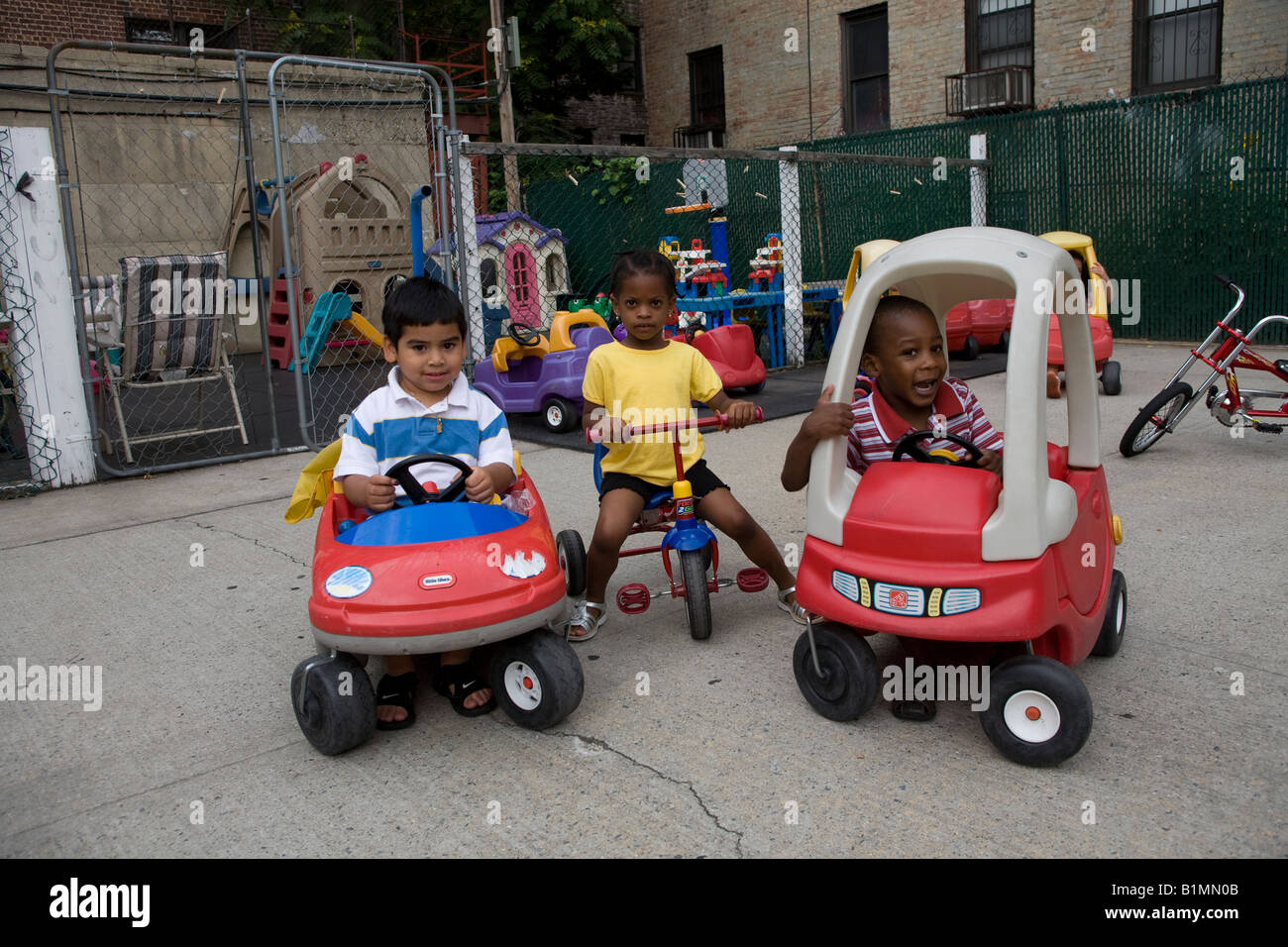Childcare early learning center in Brooklyn New York Stock Photo Alamy