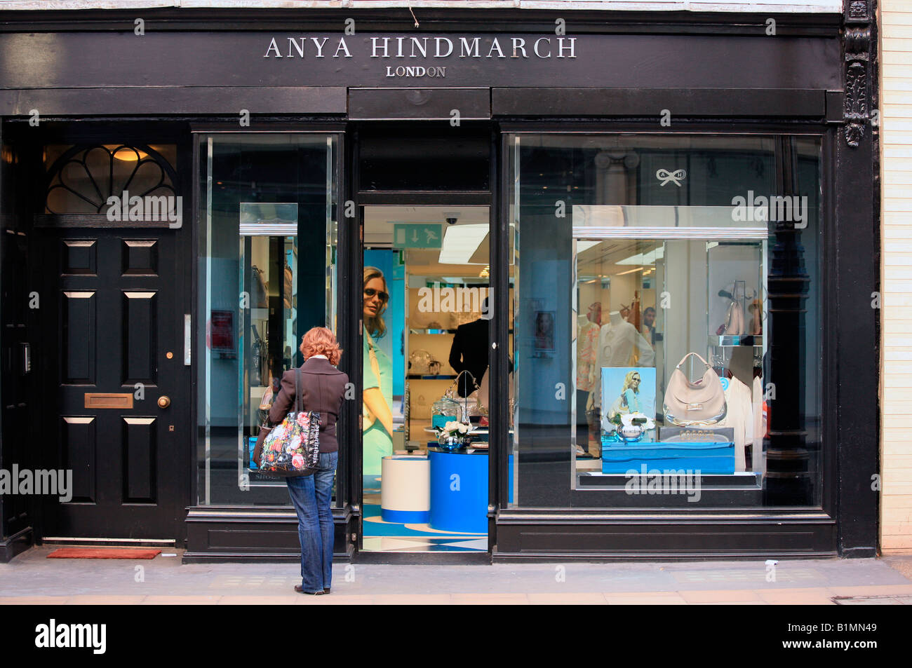 Anya Hindmarch store, London, England Stock Photo - Alamy