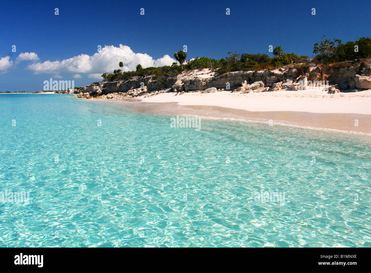 Tropical paradise in Turks and Caicos Stock Photo - Alamy