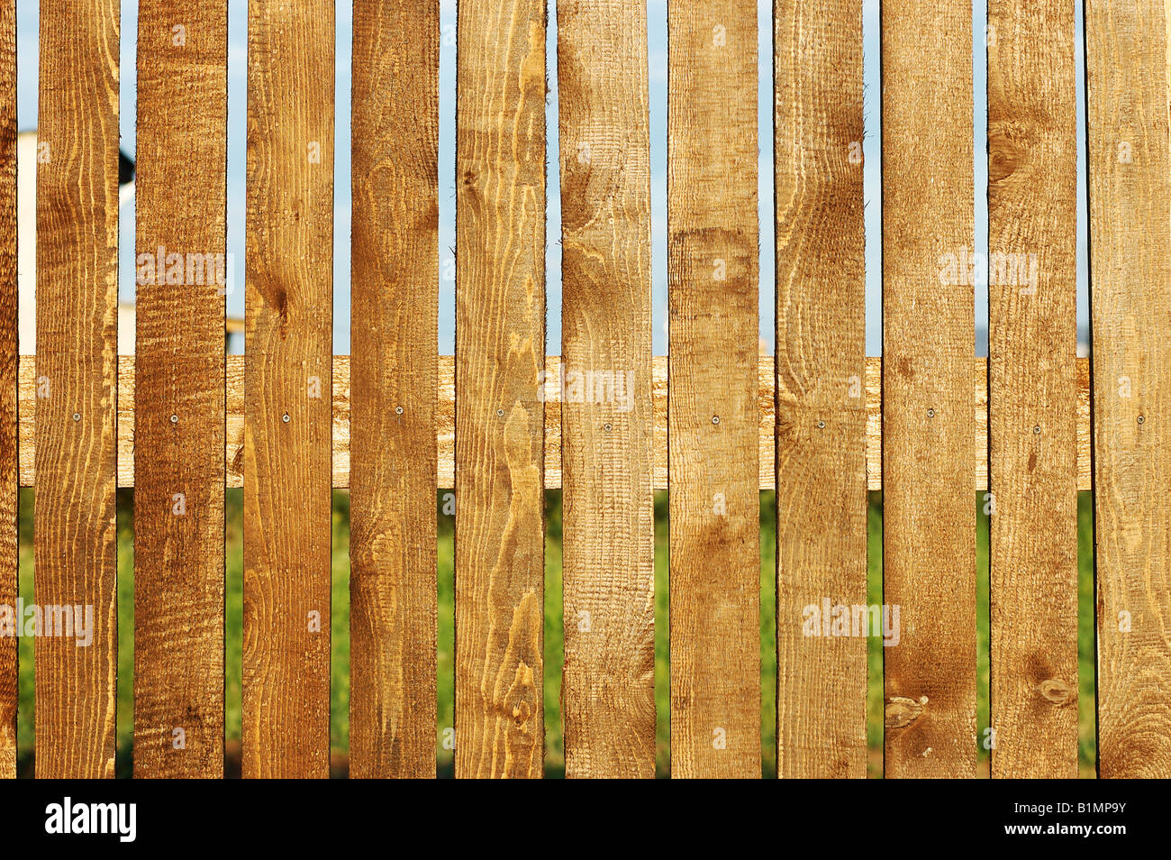 wooden fence closeup Stock Photo - Alamy