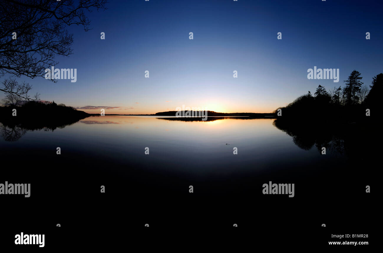 Sunset lough gowna hires stock photography and images Alamy