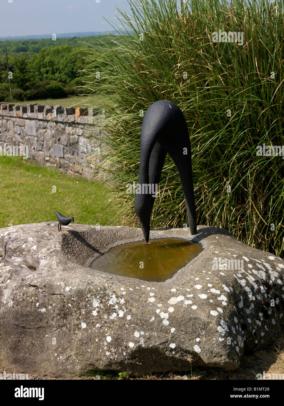 Michael Casey Sculptures Longford Ireland Stock Photo