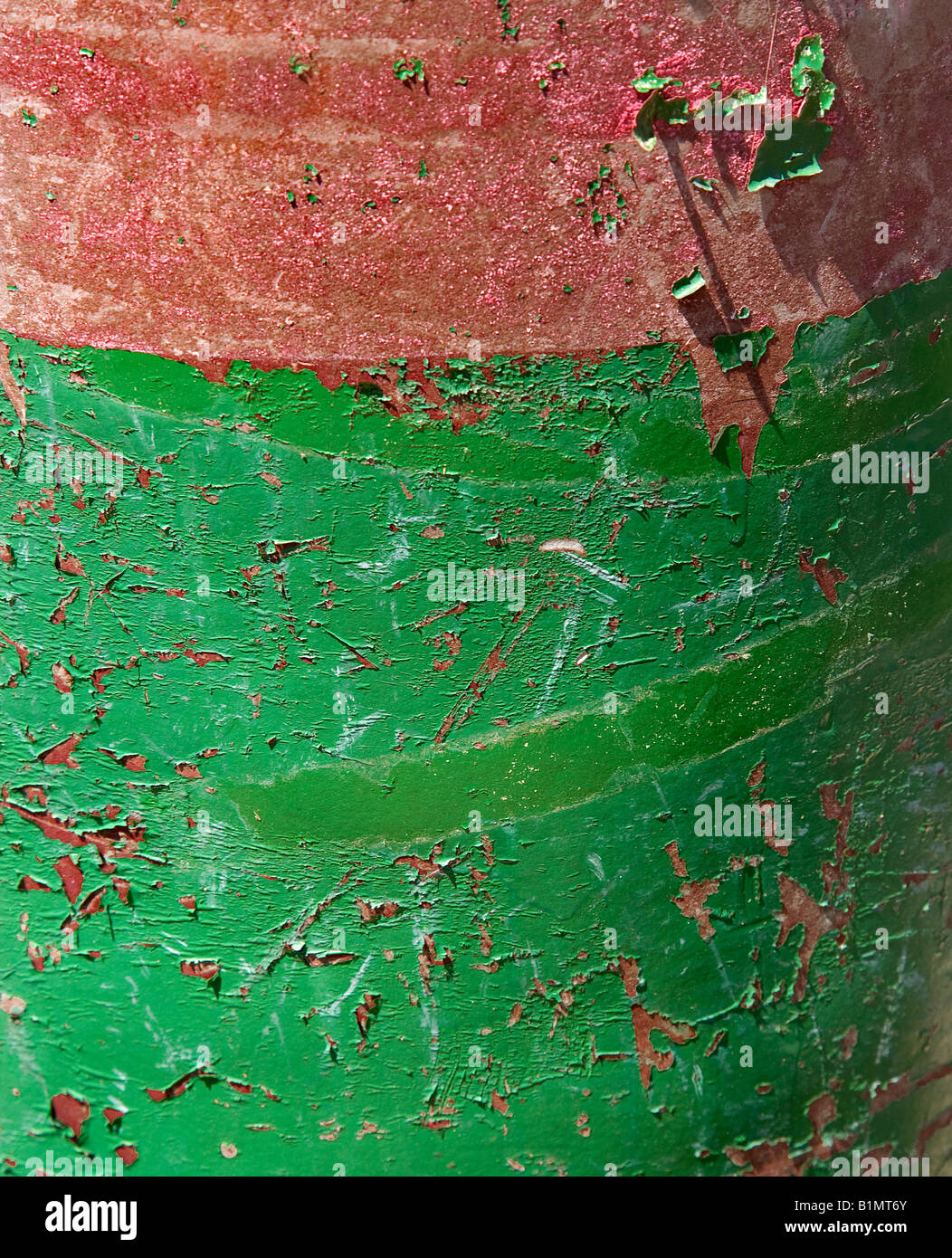 Red Container Rust Closeup of green and red rusted container Stock Photo - Alamy
