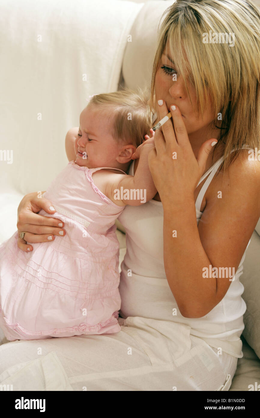 Female smoking child hires stock photography and images Alamy