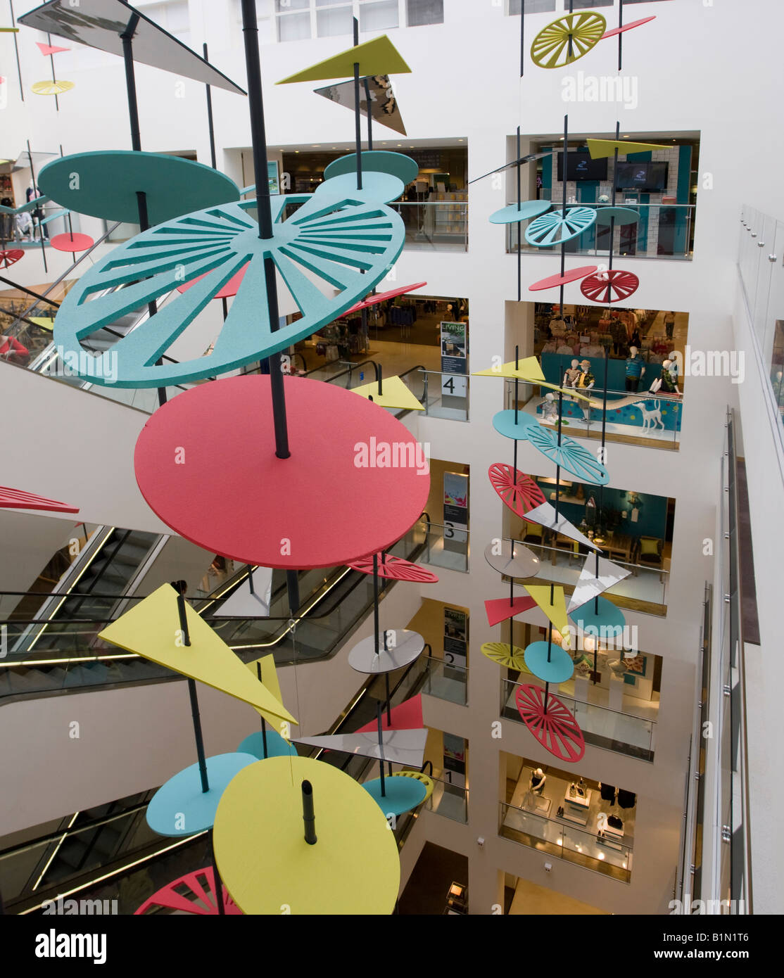 John Lewis Flagship Department Store Oxford Street London Stock Photo