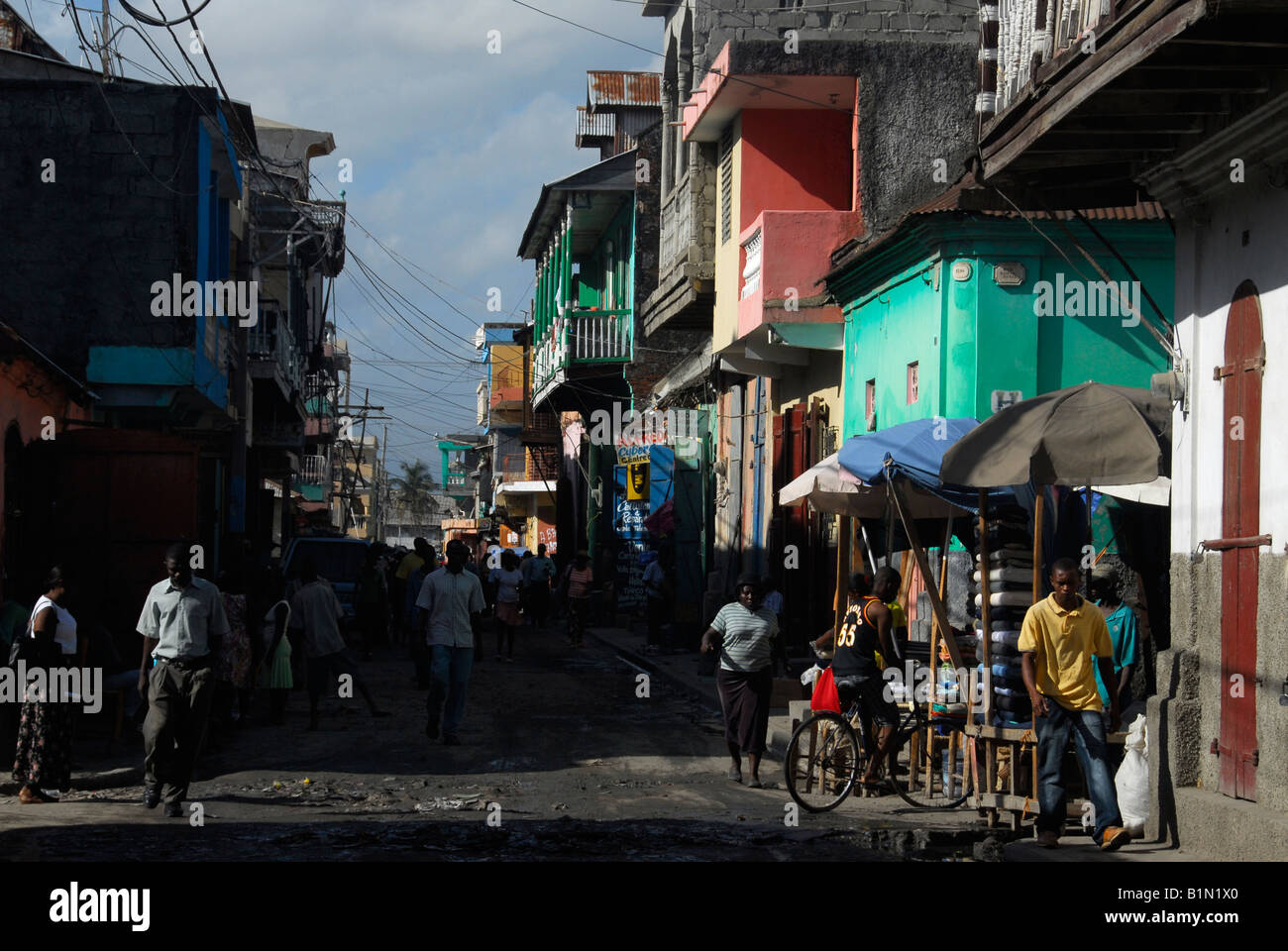 Cap haitien street hires stock photography and images Alamy