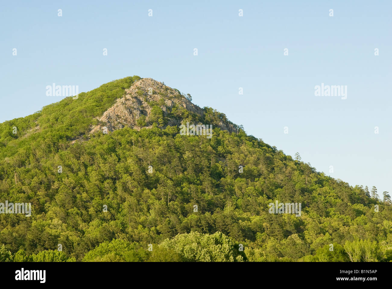 Pinnacle Mountain State Park is located in the Ouachita Mountains