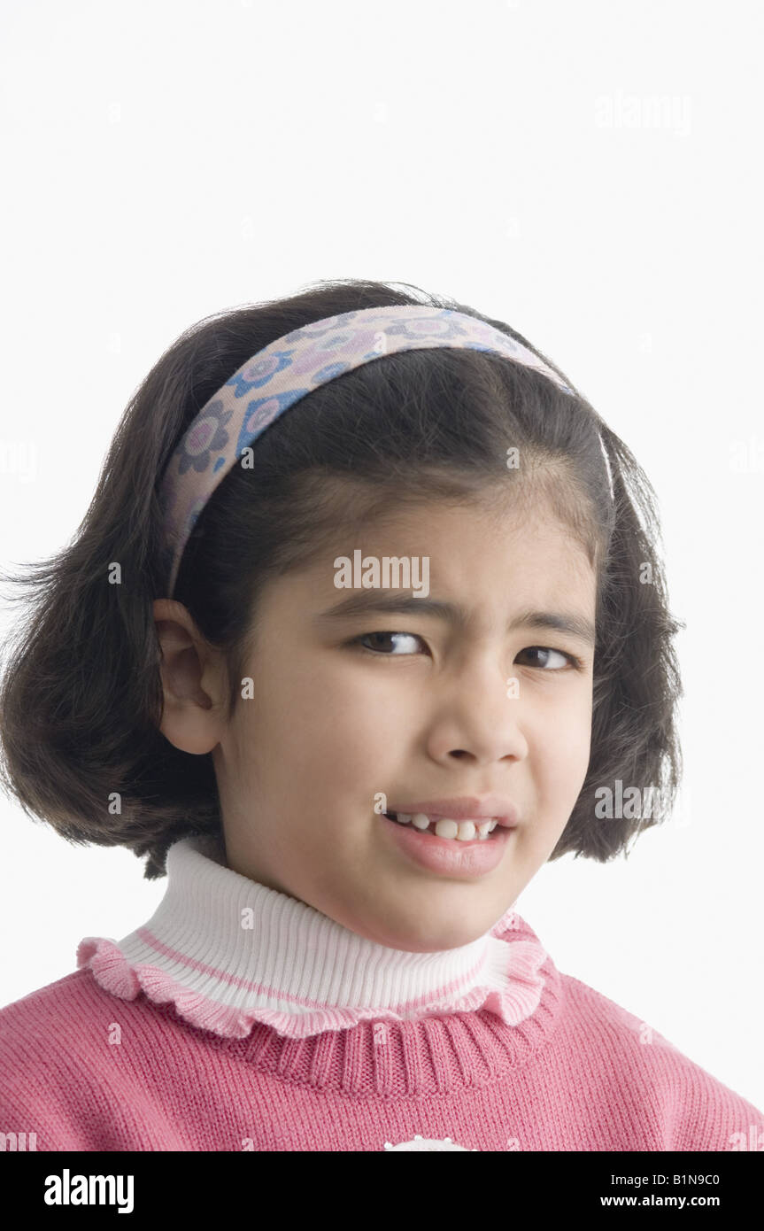 Close-up of a girl Stock Photo