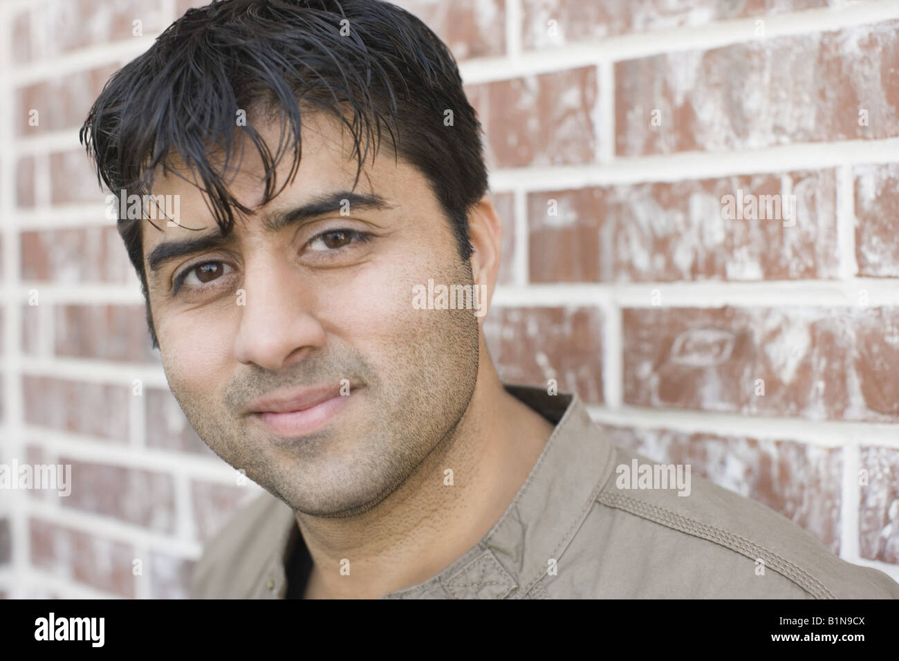 Portrait of a mid adult man smiling Stock Photo - Alamy