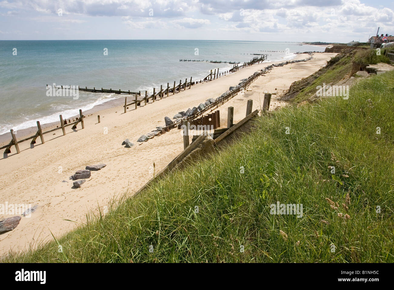 Coastal erosion defence rocks hi-res stock photography and images - Alamy