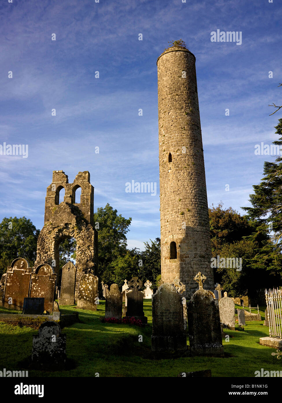 Donaghmore Round Tower Meath ireland Stock Photo Alamy