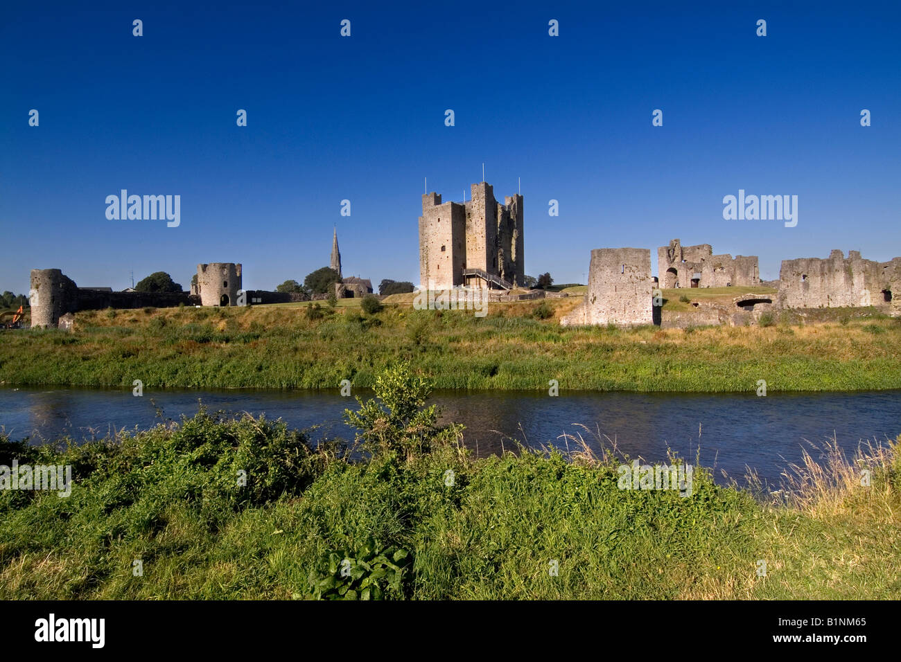Trim Castle Trim Meath Stock Photo Alamy
