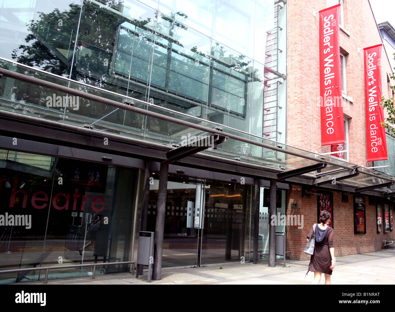 Sadler's Wells Theatre in London Stock Photo