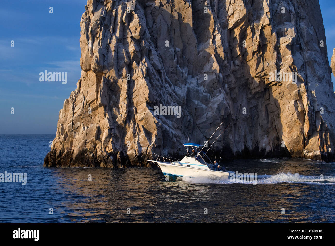 'First In the Morning to the fishing grounds.' Stock Photo