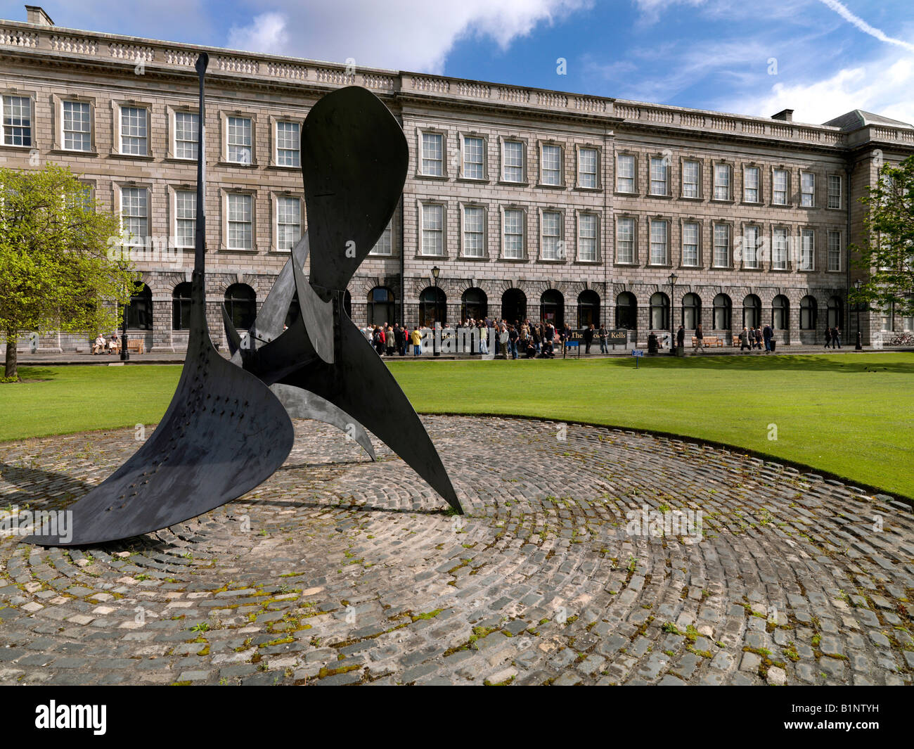 The Old Library Trinity College Dublin Ireland Stock Photo