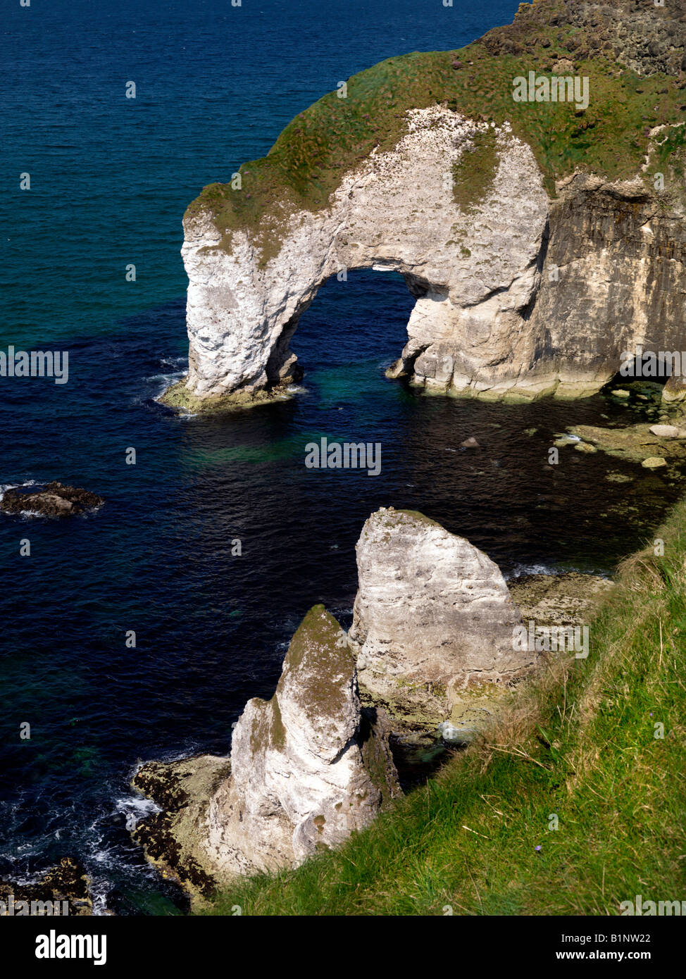 White Rocks Ireland Whiterocks, Causeway Coast, County Antrim, Northern Ireland Stock Photo ...