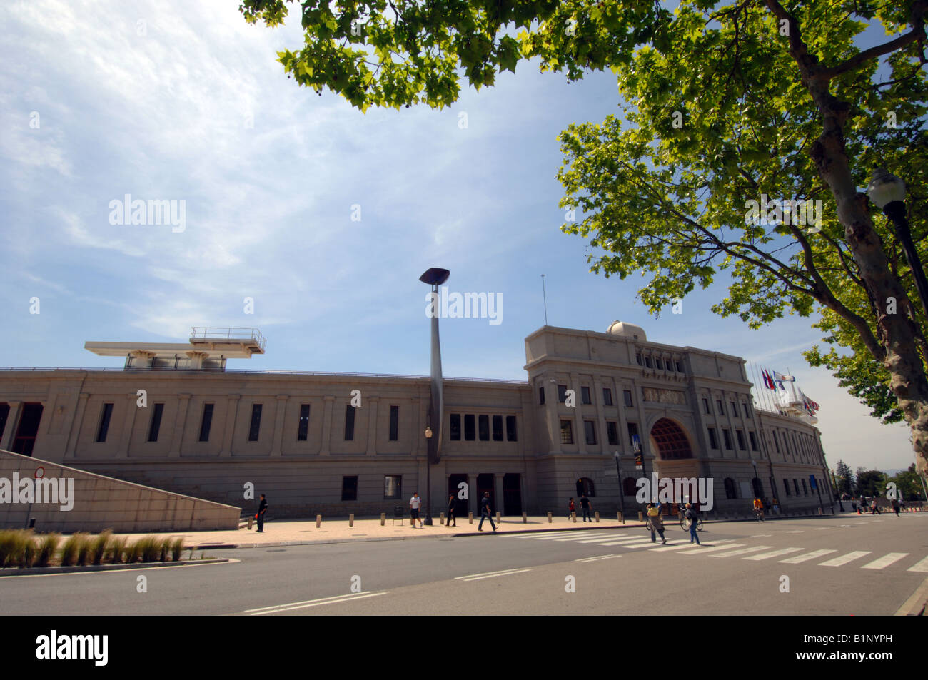 Olympic stadium barcelona spain