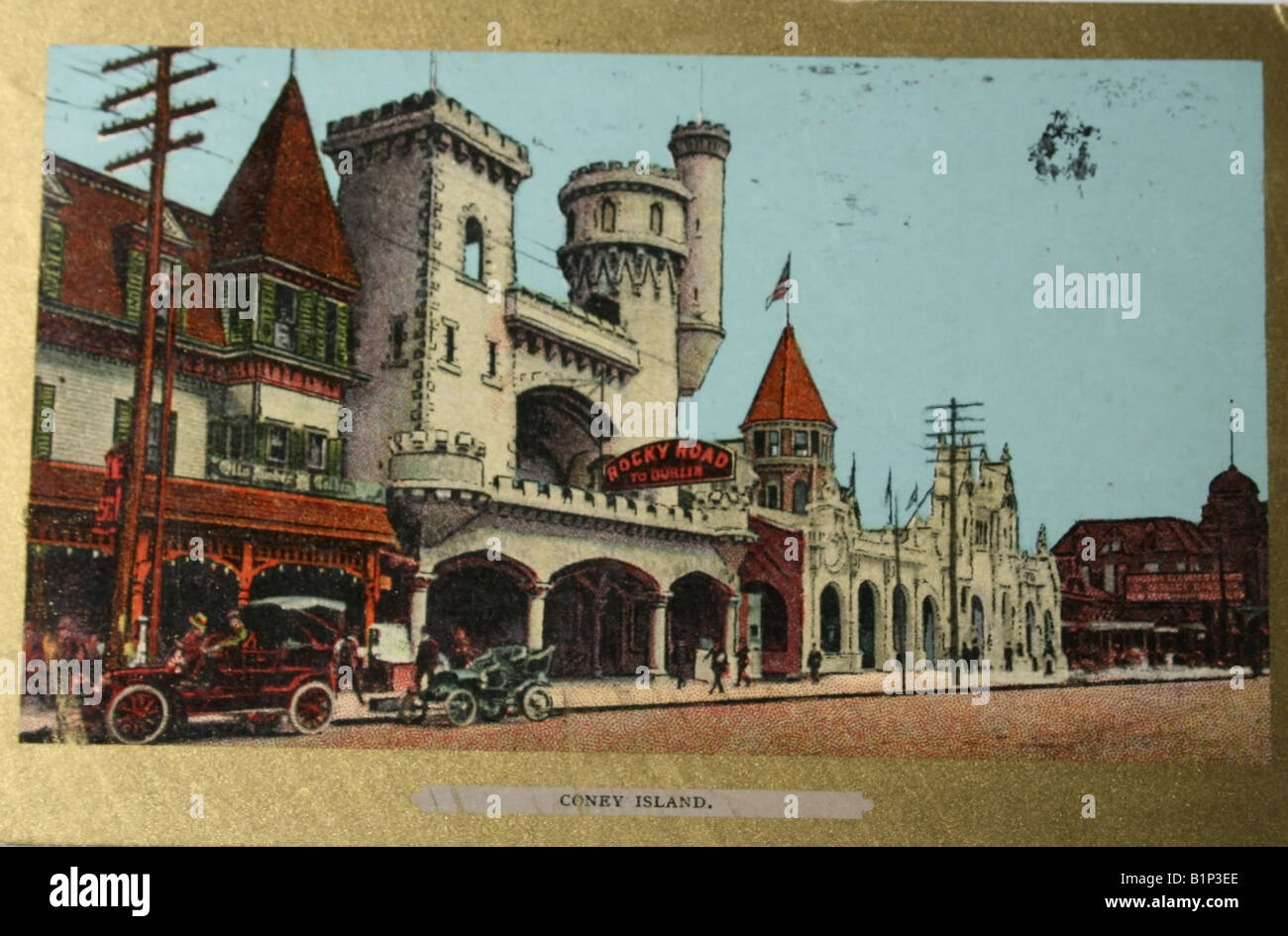 Vintage coney island hi-res stock photography and images - Alamy