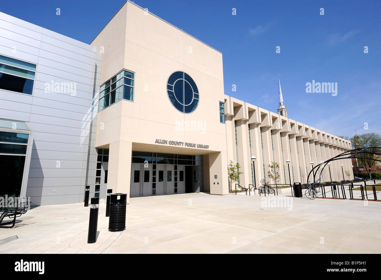 Allen County Public Library of Fort Wayne Indiana Stock Photo Alamy