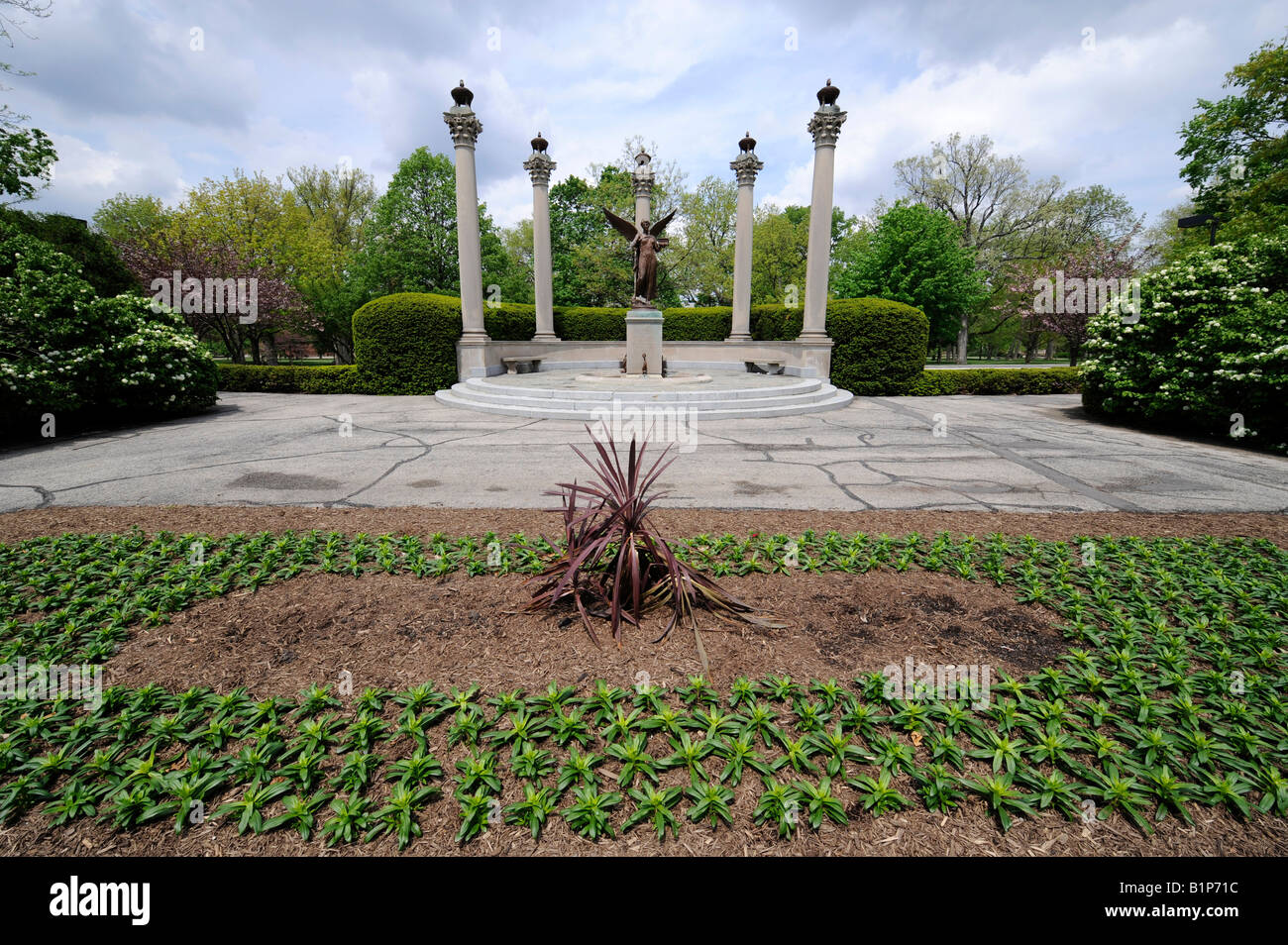Ball Brothers memorial at Ball State University in the City of Muncie