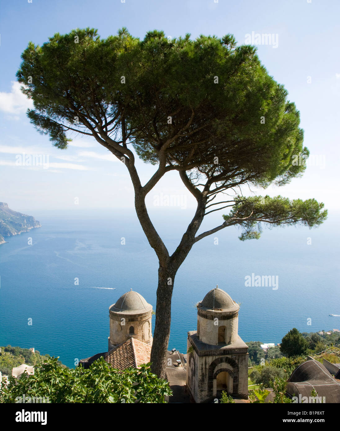 Villa Ravello Gardens and sea view Villa Rufolo Ravello Amalfi Coast Campania Italy ...