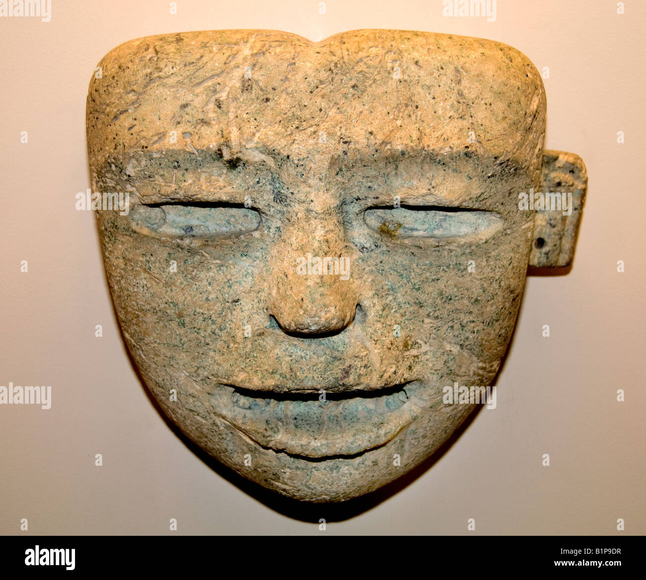 Mask Teotihuacan 150 BC 750 AD Olmec Native american indian Mexico