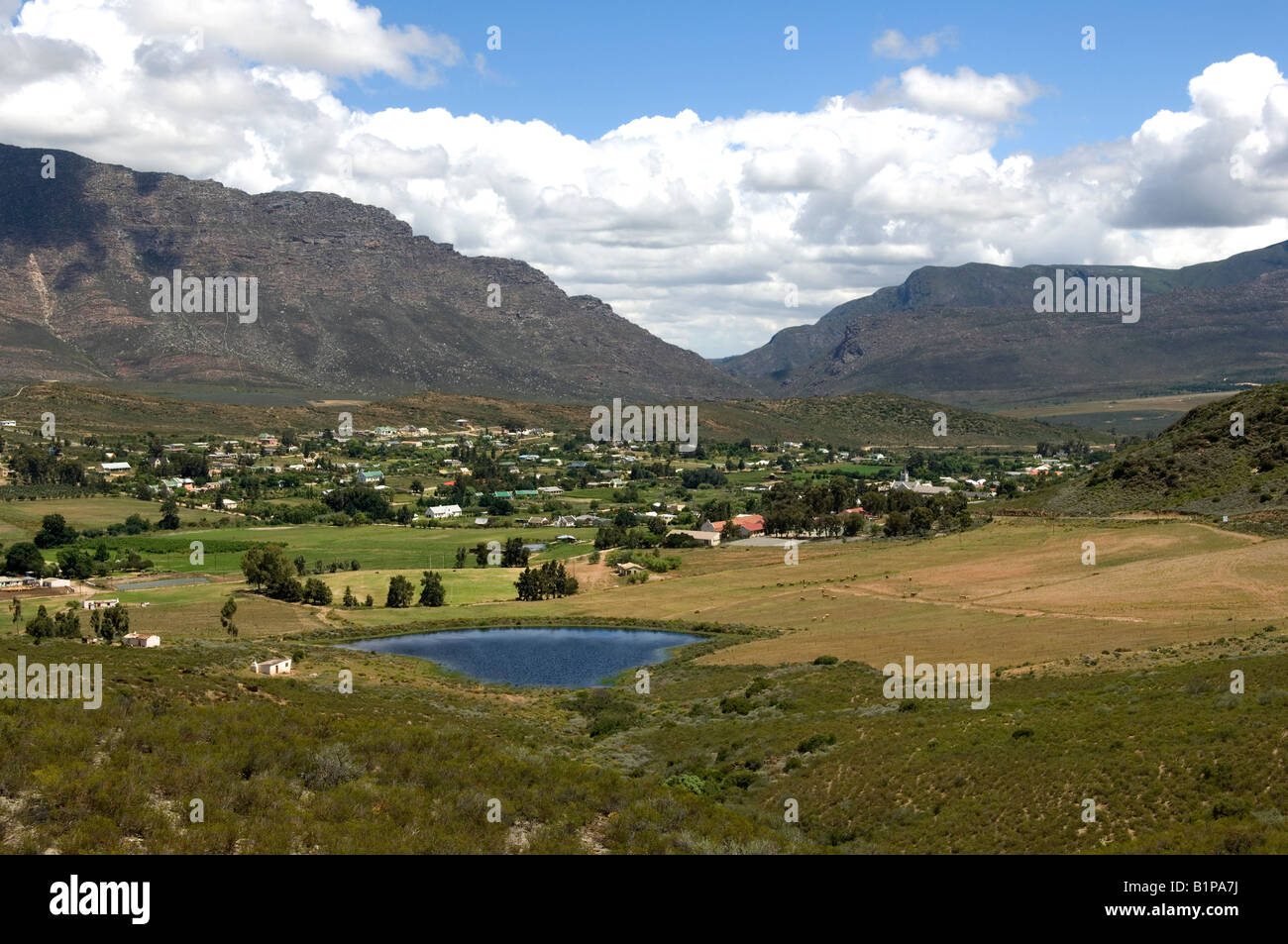 Barrydale R62 South Africa Stock Photo