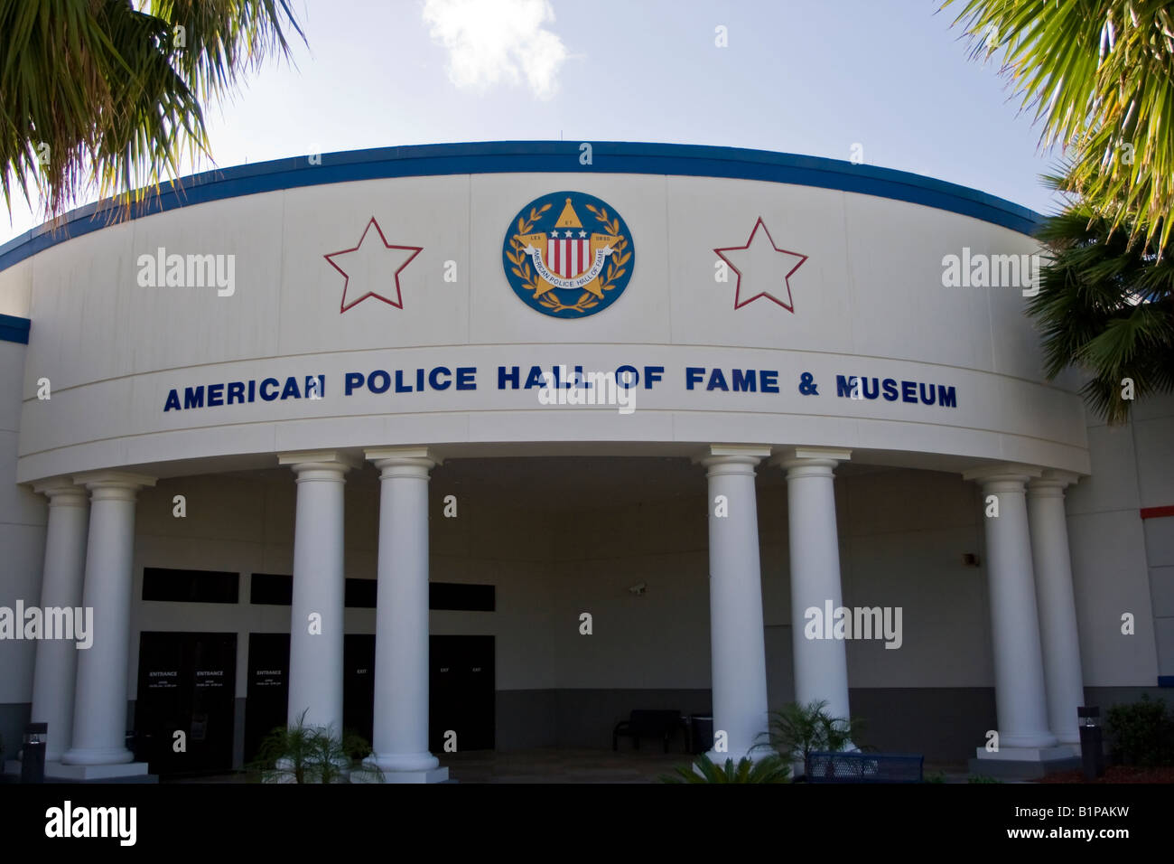 American Police Hall Of Fame Titusville, FL Stock Photo