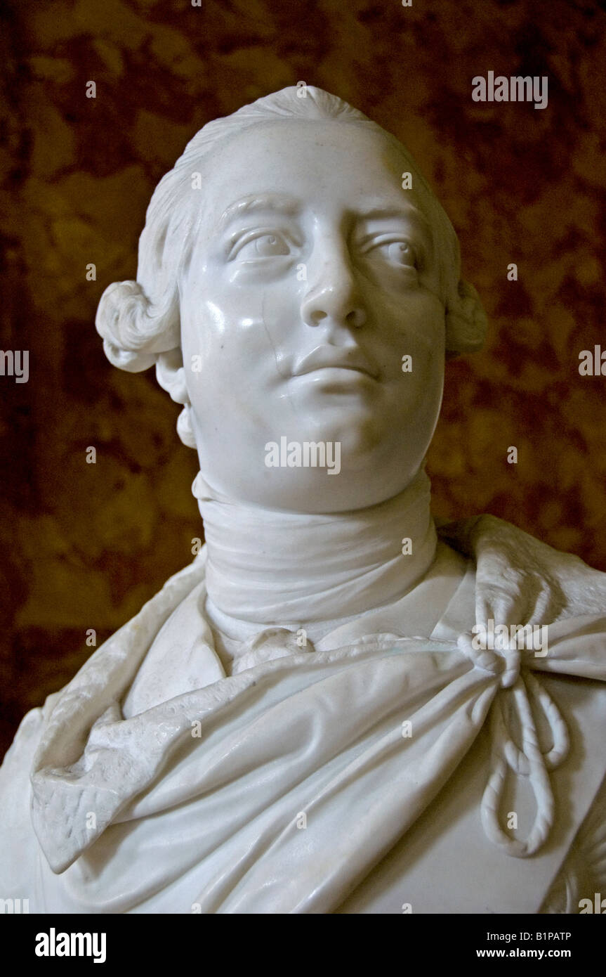 King 3 III 1760 1820 John Nost III the Younger 1767 Stock Photo