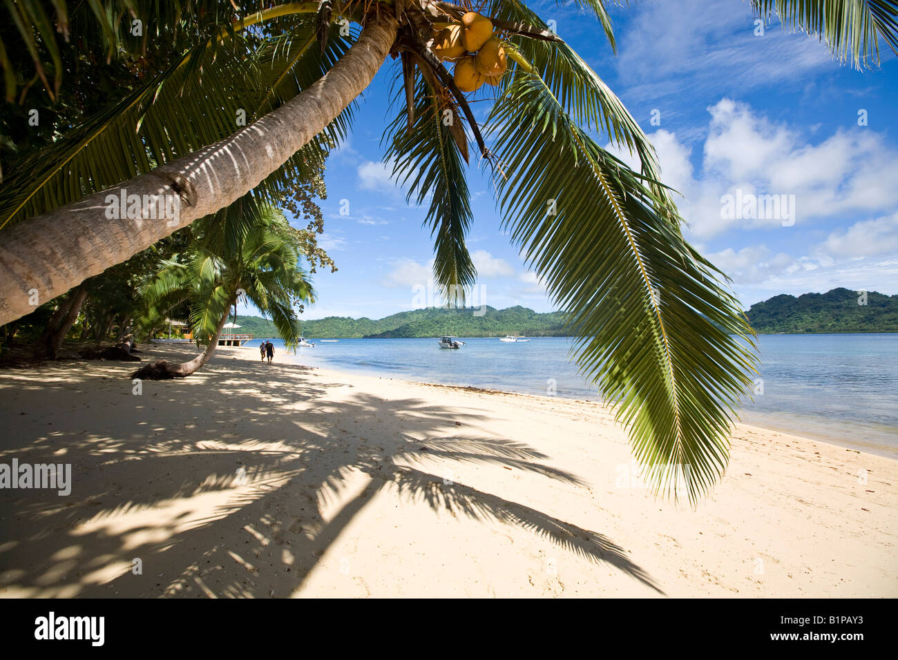 Matangi Private Island beach Taveuni Fiji Stock Photo - Alamy