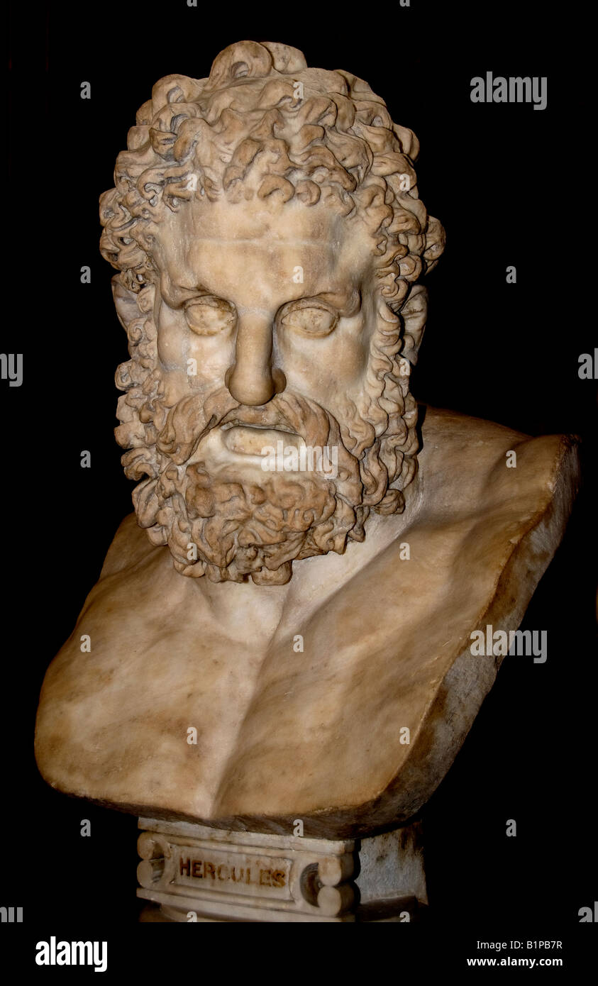 Hercules Roman copy Greek Greece Rome 325 300 BC Italy Italian Rome