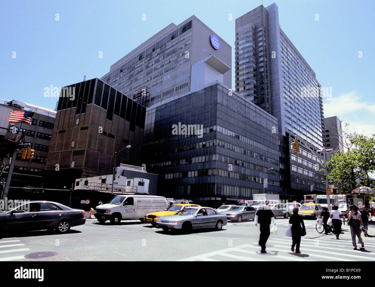 Healthcare in North America. New York City University Hospital NYU