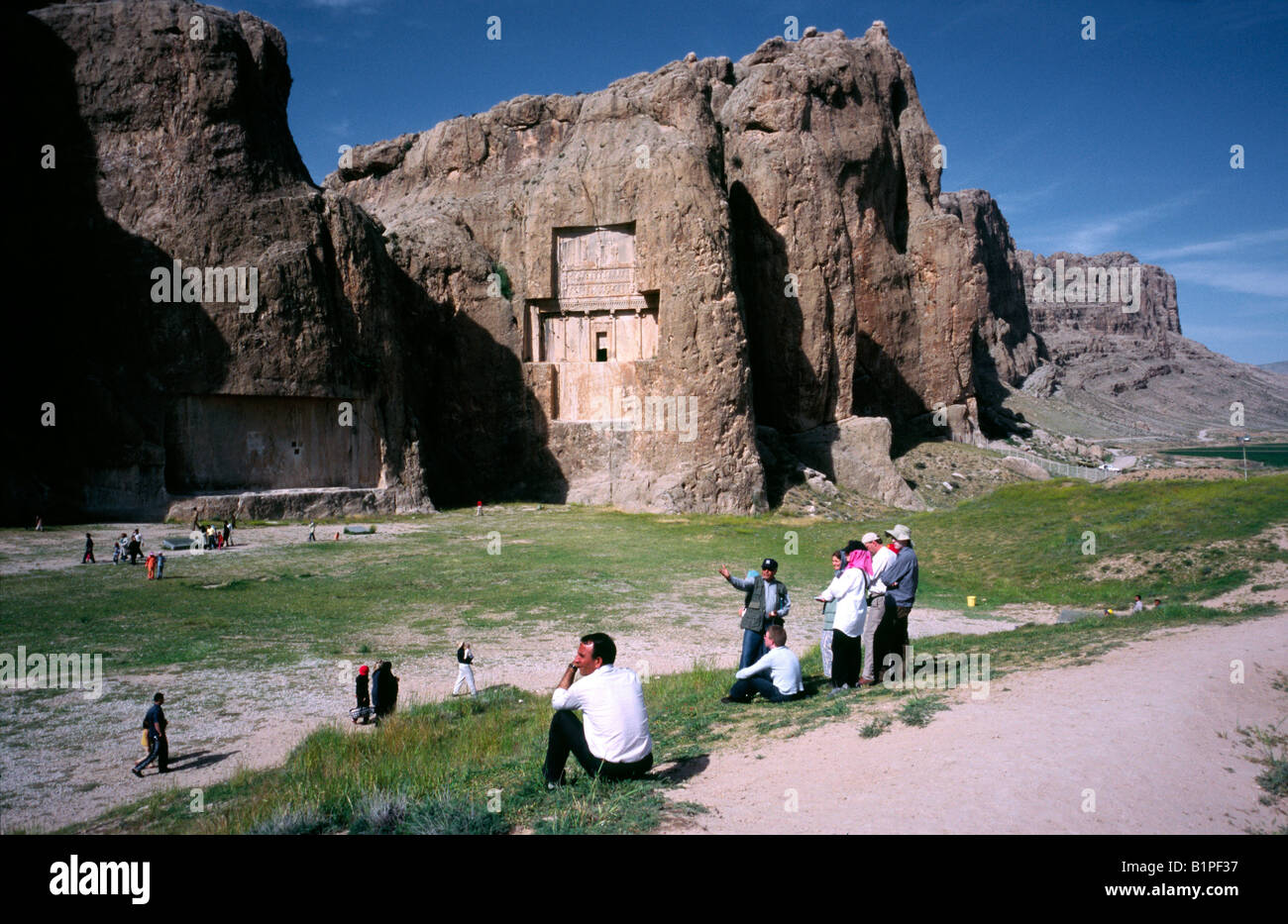 April 14, 2006 Tombs of Achaemenid kings at Naqshe Rostam, North of
