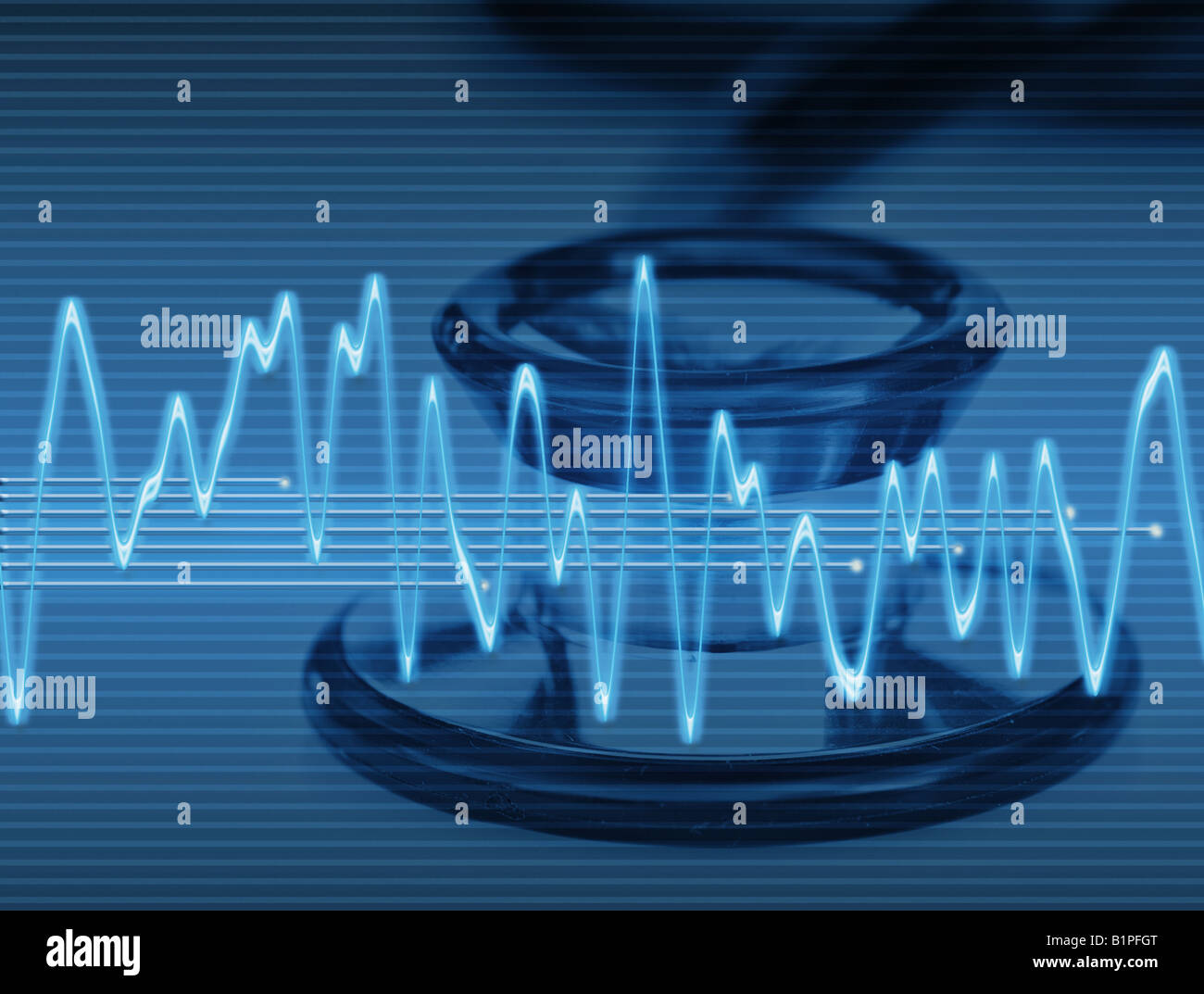 large abstract image for medical technology Stock Photo
