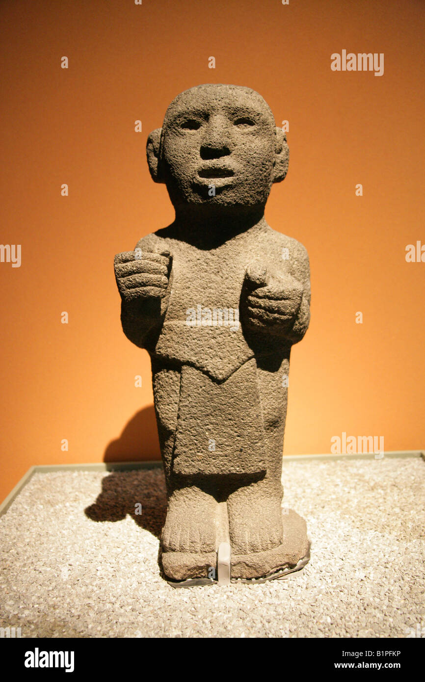 Stone Statue, Aztec PreColumbian Art, National Museum of Anthropology
