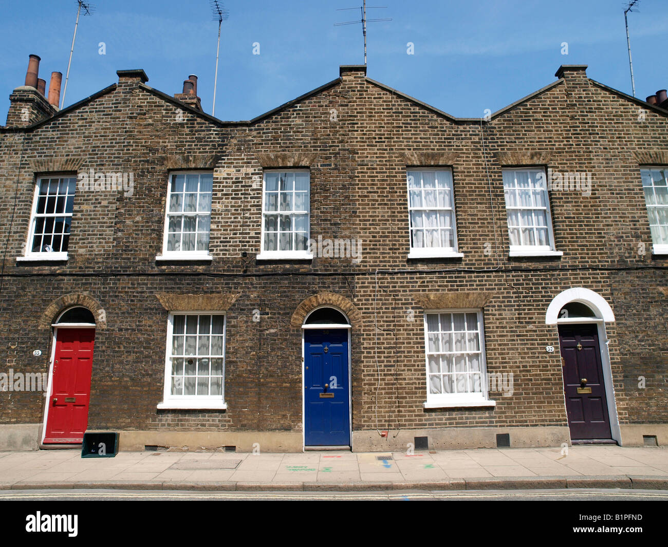 Victorian Grade 2 listed terraced houses Roupell Street Waterloo