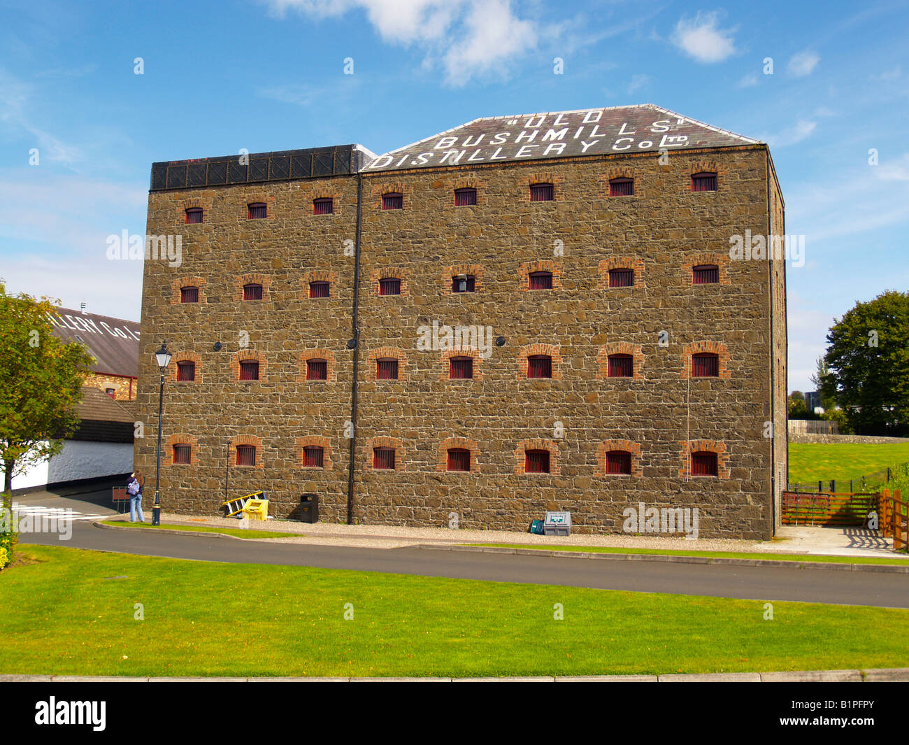 Bonded Warehouse Bushmills whiskey distillery County Antrim Northern
