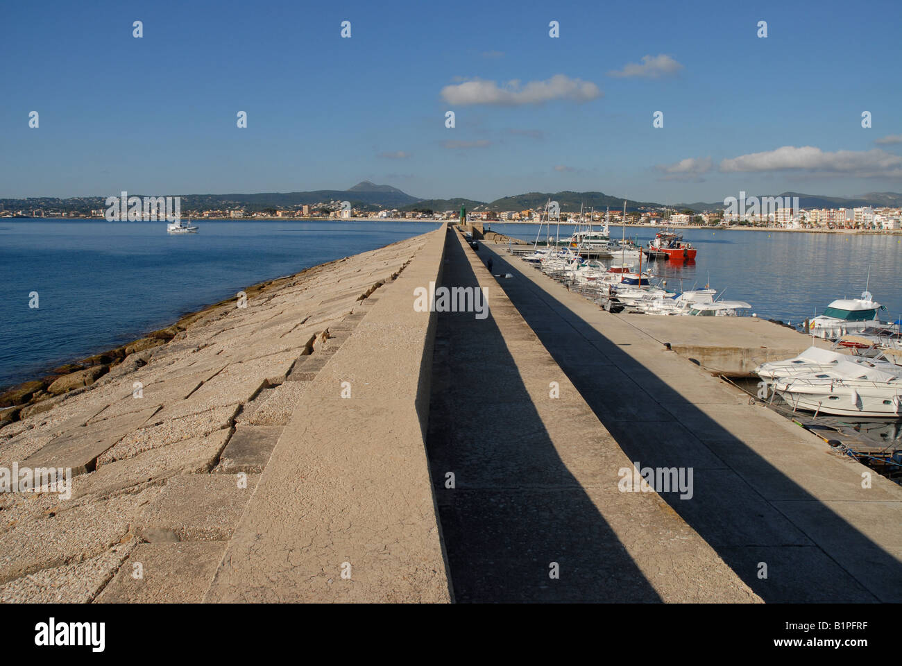yachts in the marina, Javea / Xabia, Alicante Province, Comunidad