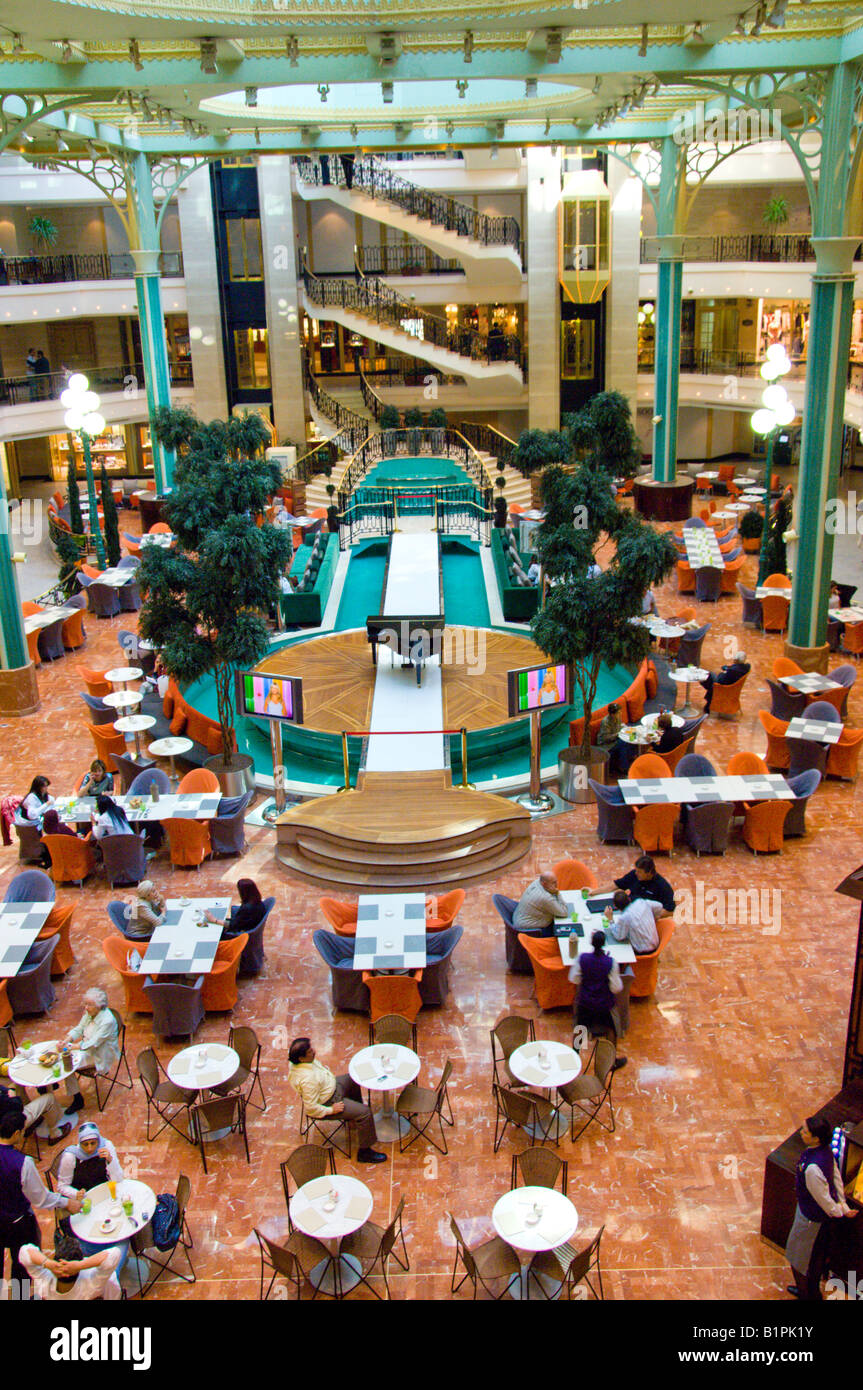 The interior First Residence shopping mall at the Four Seasons Nile