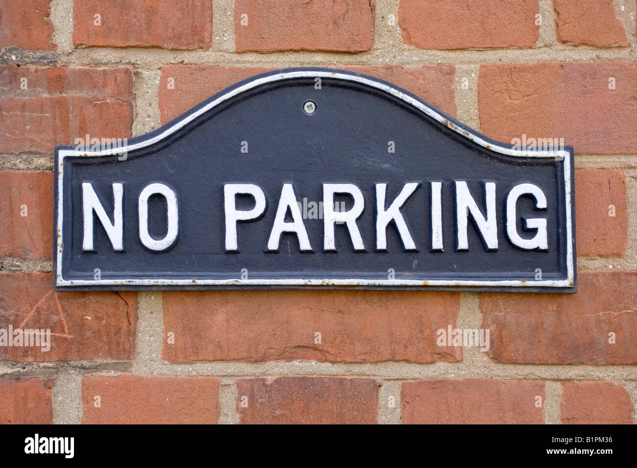 No Parking sign Stock Photo