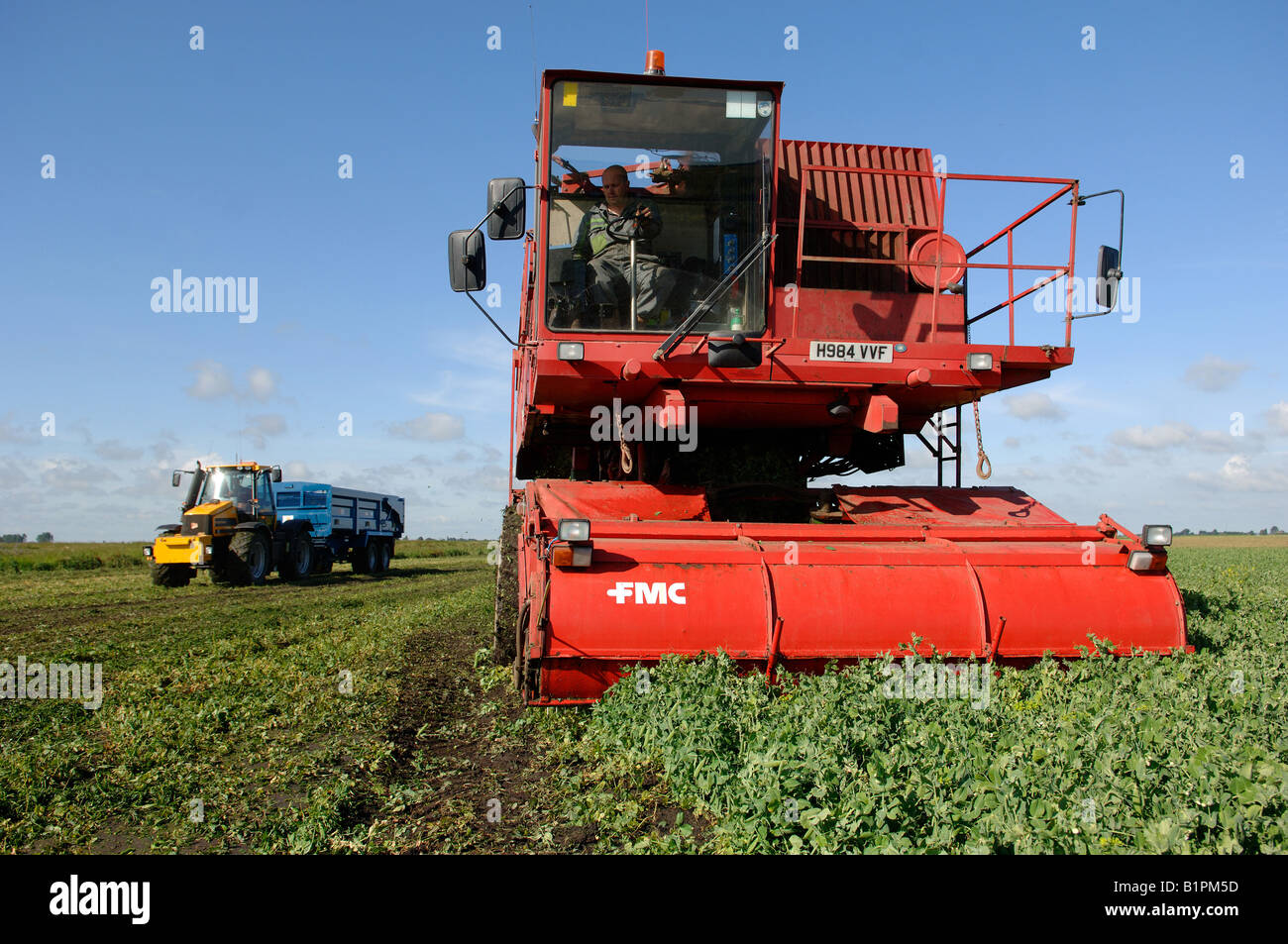 Pea harvester hi-res stock photography and images - Alamy