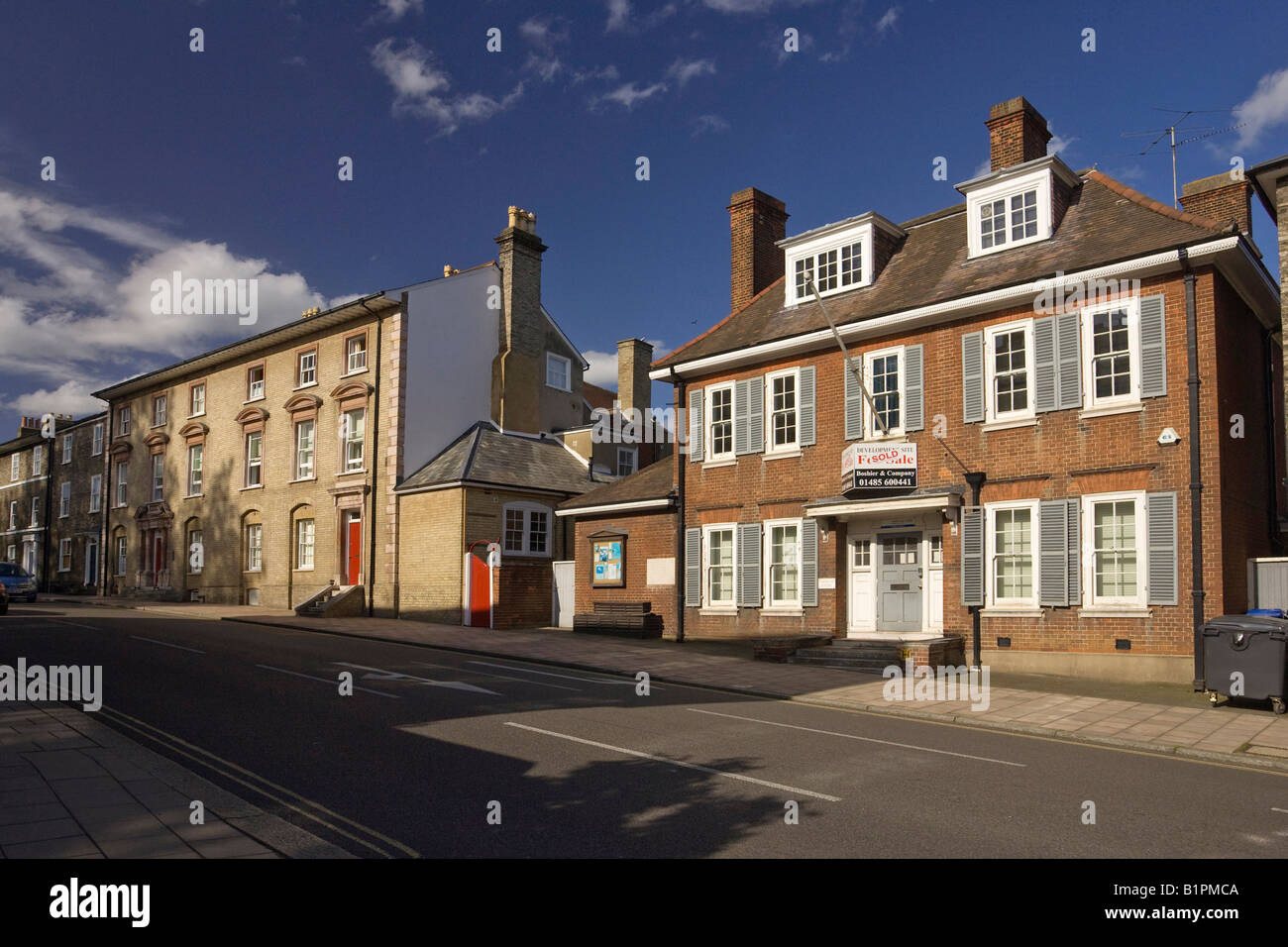 Northgate Street in Bury St Edmunds, UK Stock Photo Alamy