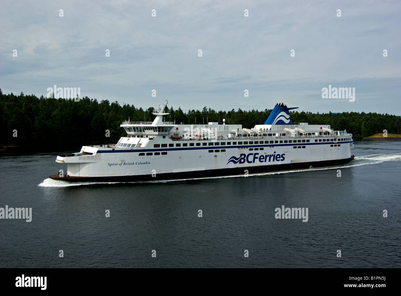 British Columbia Ferries car and passenger ferry to Vancouver Island in