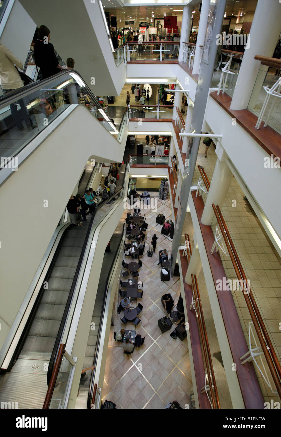 An Atrium in the flagship John Lewis Department store in Oxford Street
