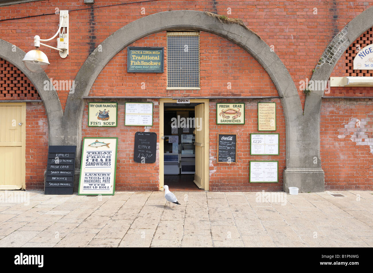 Fish shop Brighton Sussex, UK Stock Photo Alamy