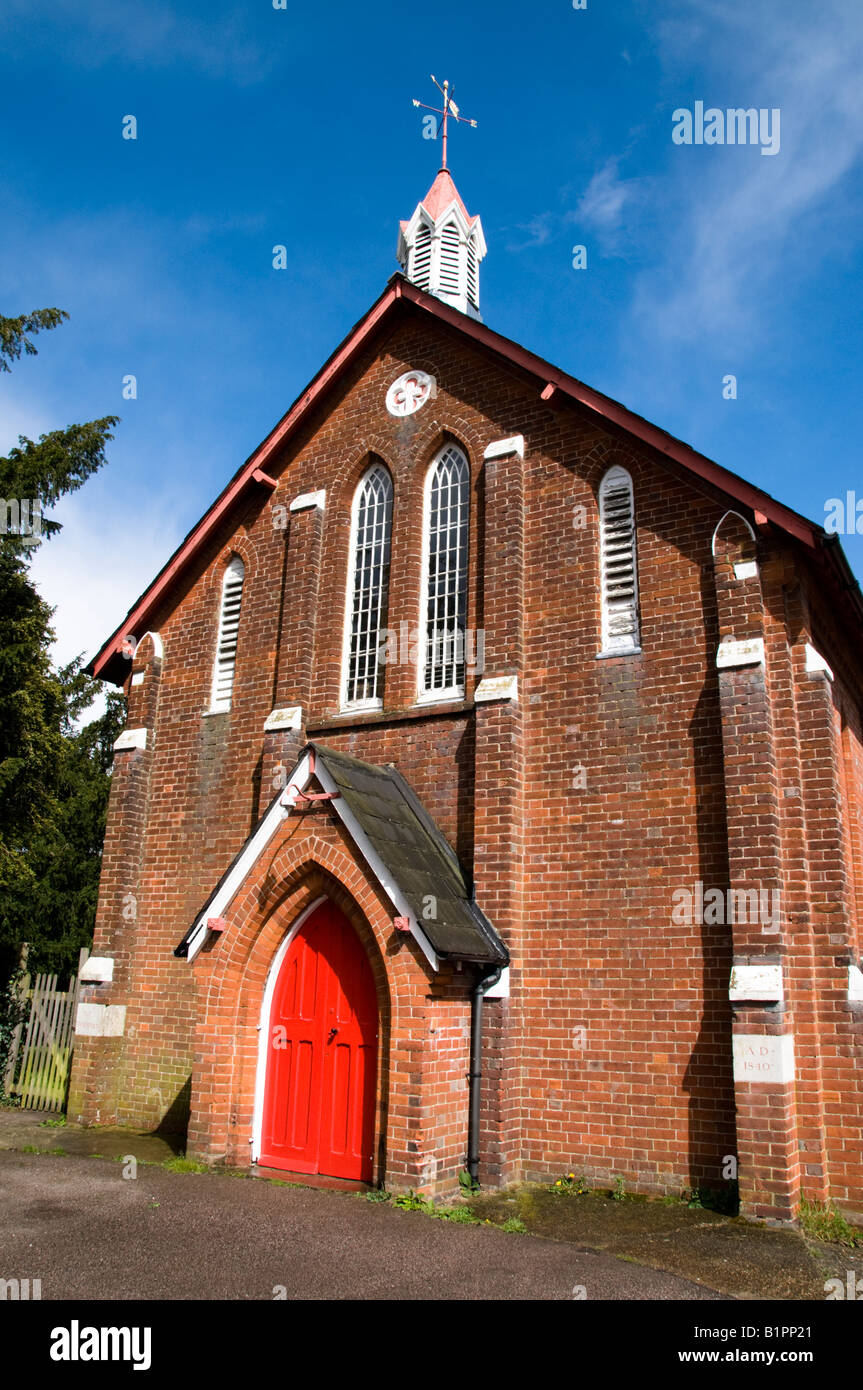 St John's Free Church, Westcott, Surrey, England Stock Photo
